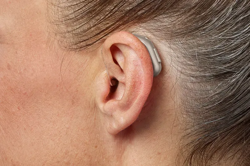 Receiver-in-canal (RIC) hearing aid