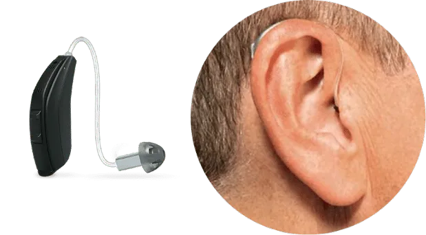 Receiver-in-canal (RIC) hearing aid